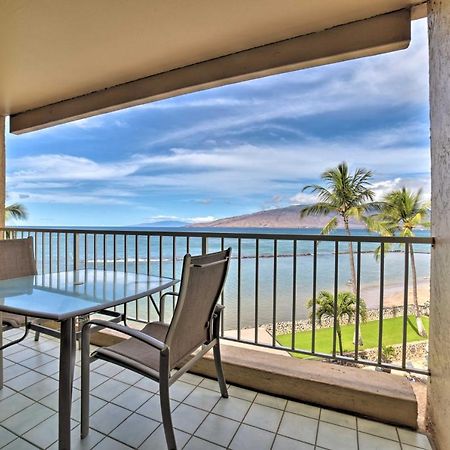 Beachfront Kihei Sanctuary With Lanai And Ocean Views! Eksteriør billede