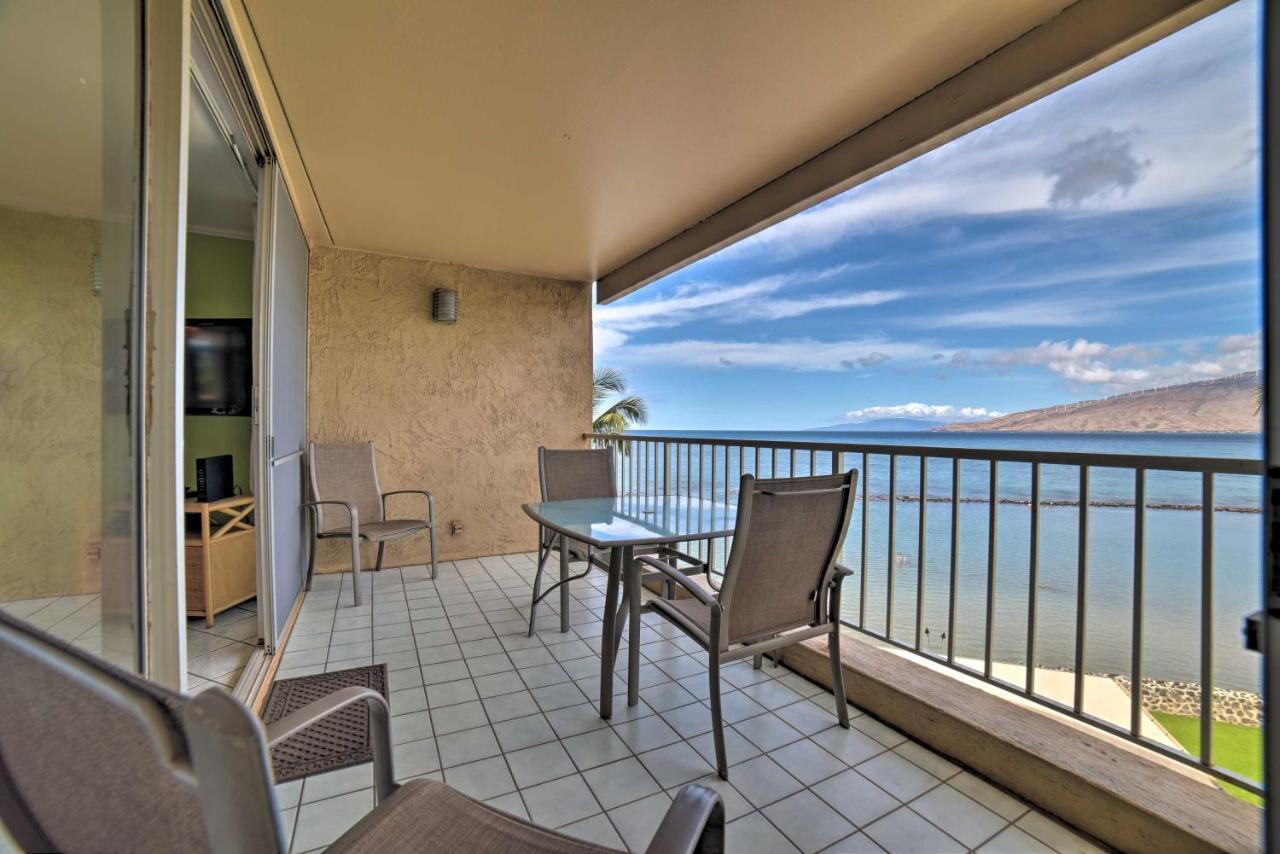 Beachfront Kihei Sanctuary With Lanai And Ocean Views! Eksteriør billede