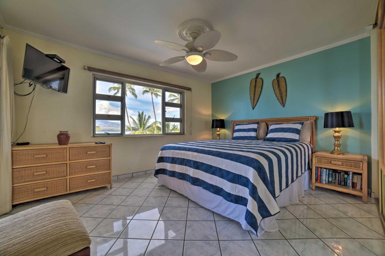 Beachfront Kihei Sanctuary With Lanai And Ocean Views! Eksteriør billede